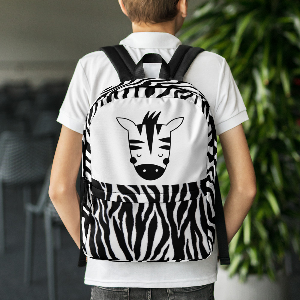 Alex Zebra Backpack Condition: Never been used Colour: Multi Size